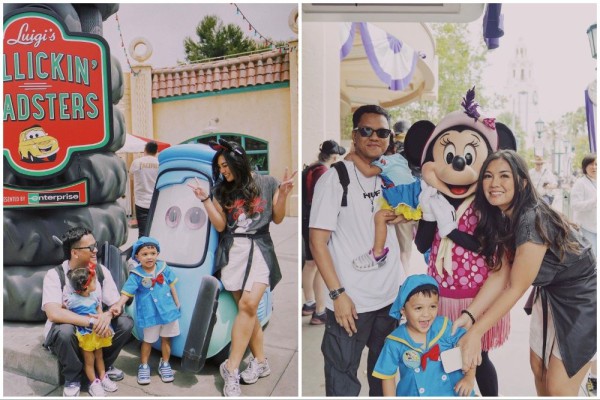 10 Potret Keluarga Arief Muhammad Liburan ke Disneyland