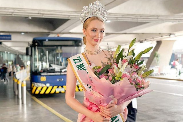 9 Potret Kunjungan Jasmin Selberg, Miss International 2022 ke Filipina