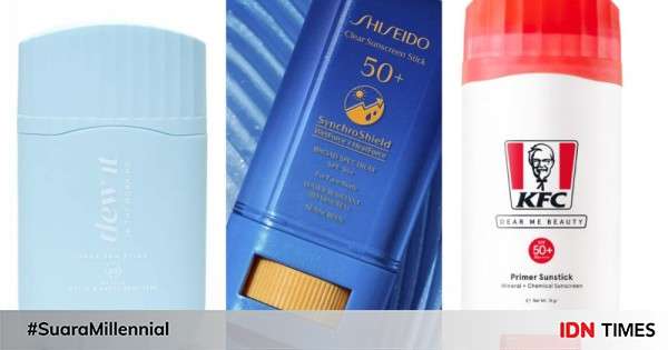 5 Sunscreen Stick Dengan SPF 50, Kulit Sehat Terlindungi!