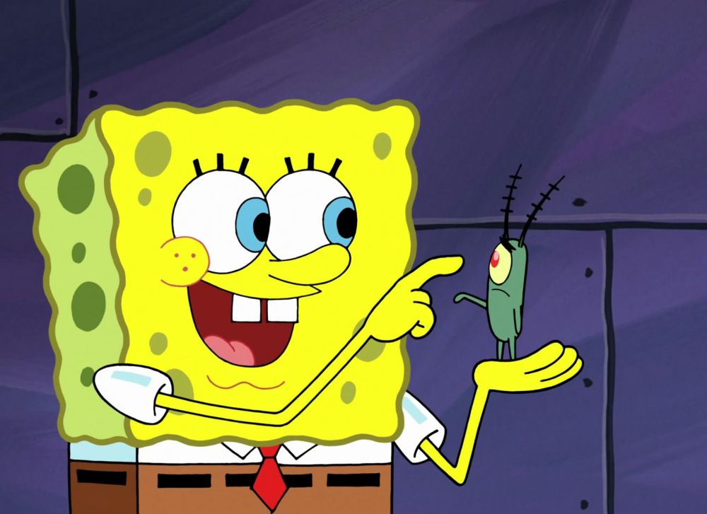 Karakter Pernah Jadi Sahabat Plankton Di Kartun SpongeBob