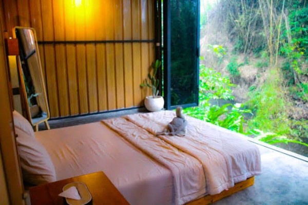 Villa Kamar Tamu Kampung Bening, Menginap dekat Alam nan Estetik