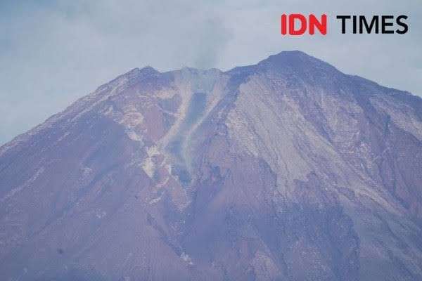 Gunung Semeru Erupsi Lagi, Muntahkan Awan Panas 3,5 KM