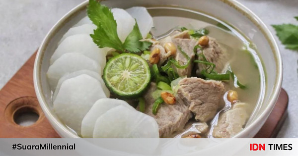 Resep Soto Bandung Yang Gurih, Potongan Dagingnya Melimpah!