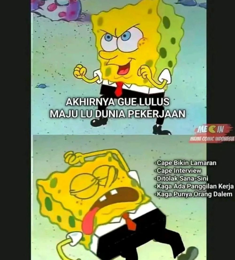 9 Meme SpongeBob Tentang Kelakuan Masyarakat Indonesia