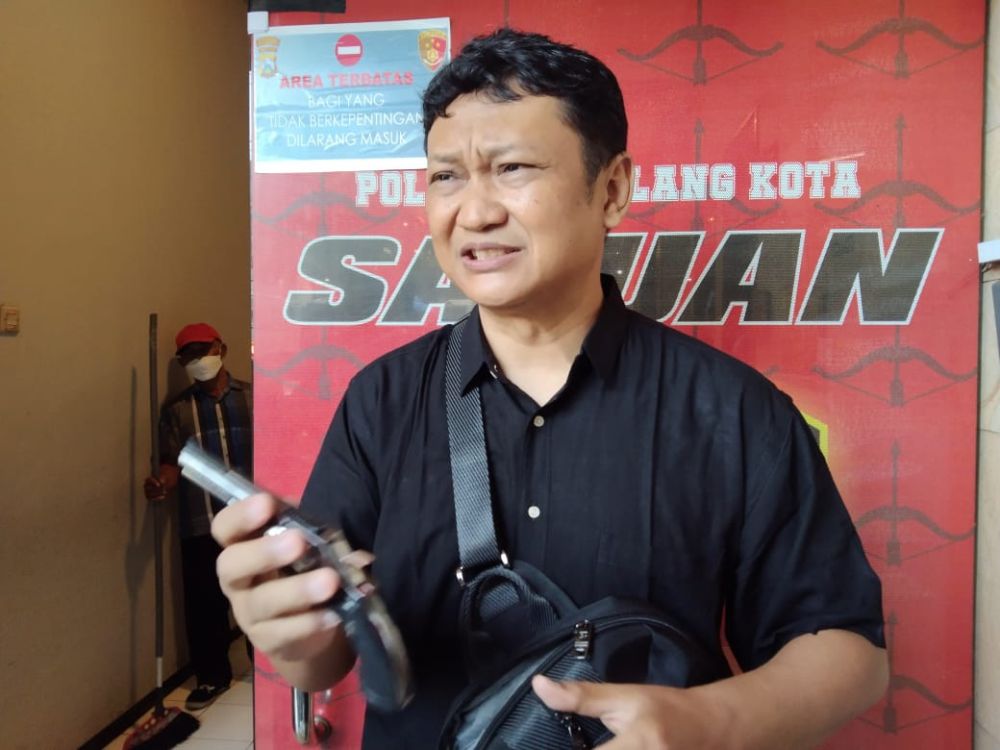 Ditodong Pistol, Bambang Rukminto Lapor ke Polresta Malang