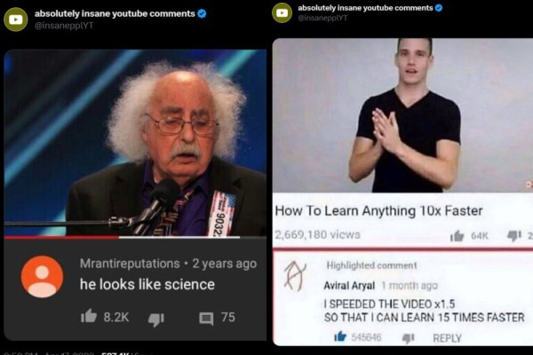 10 Komentar Lucu di YouTube yang Ngawur, tapi Ada Benarnya Juga