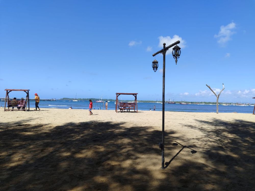Biaya Tempat Piknik di Pinggir Pantai Mertasari Sanur