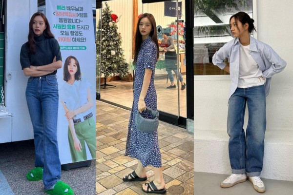 10 Referensi OOTD Hangout ala Lee Hyeri, Simpel Tapi Trendi!