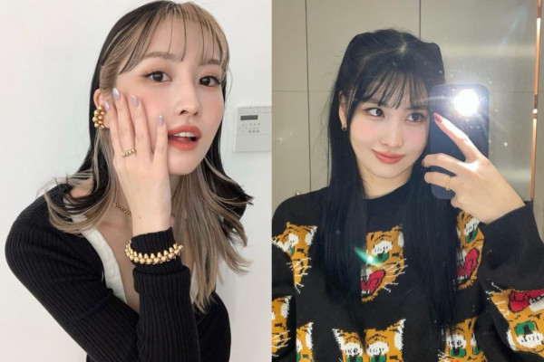 9 Inspirasi Hairstyle Ala Momo Twice Bikin Look Memesona