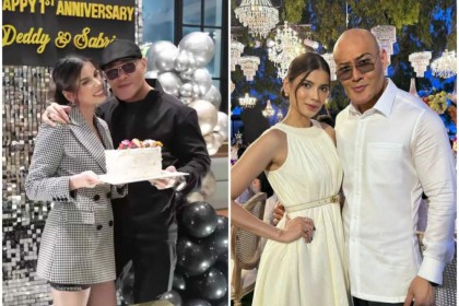 7 Potret Perayaan 1st Wedding Anniversary Deddy Corbuzier Sabrina