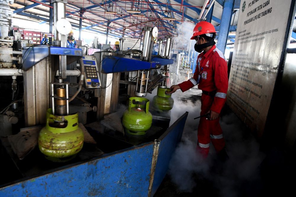 PT Pertamina Distribusikan Sejuta Tabung Gas Melon di Jawa Timur