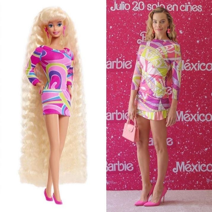 Gaya Margot Robbie Yang Terinspirasi Dari Boneka Barbie 5192