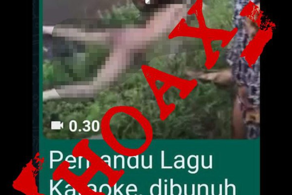 Penyebar Video Hoaks LC Tewas di Jalan Samas Diburu Polisi