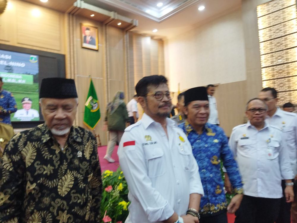 Mentan Tunjuk Banten Jadi Sentra Produksi Pangan Nasional