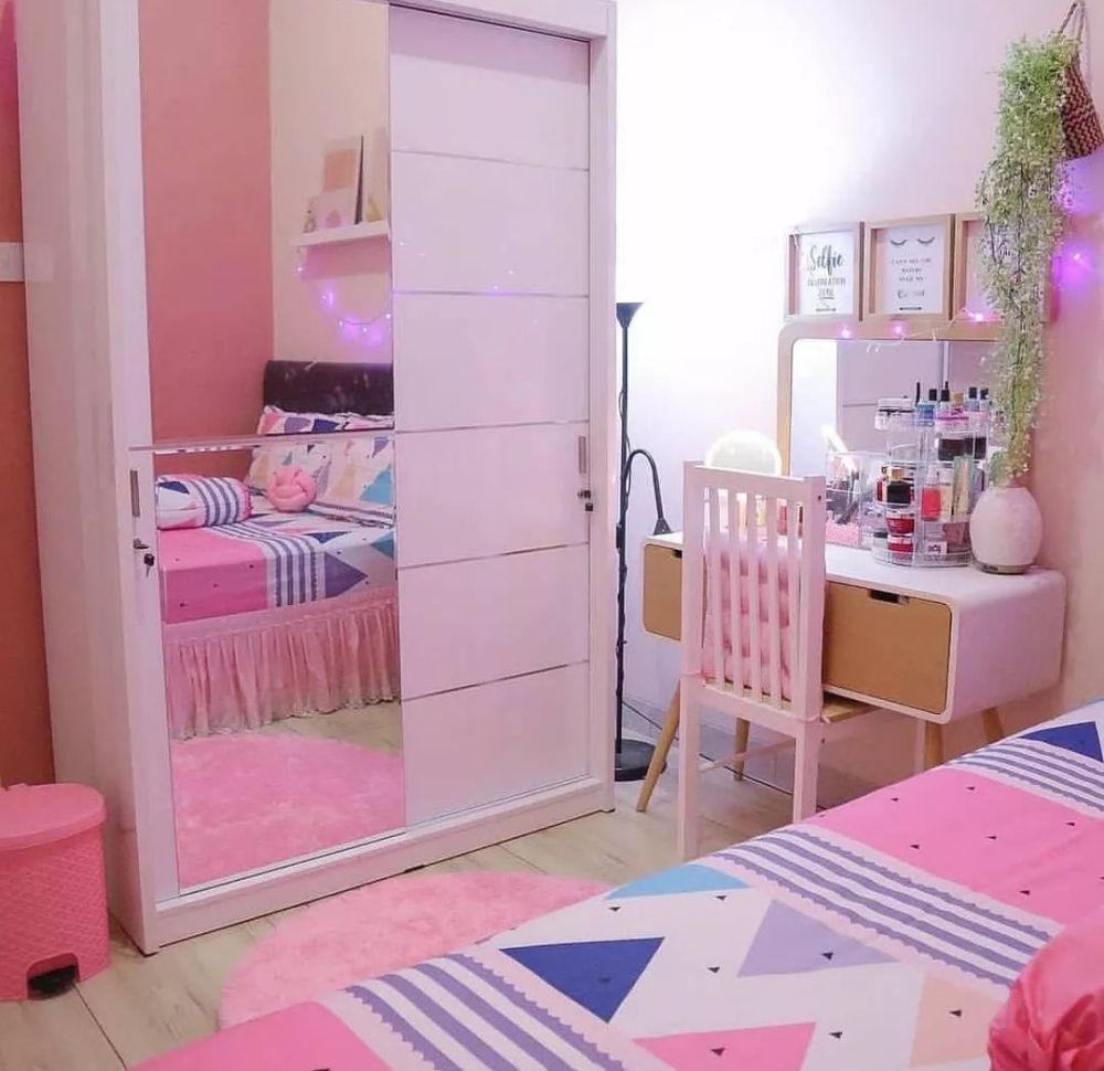 7 Desain Kamar Tidur Tema Pink Bergaya Minimalis, Cute Banget!
