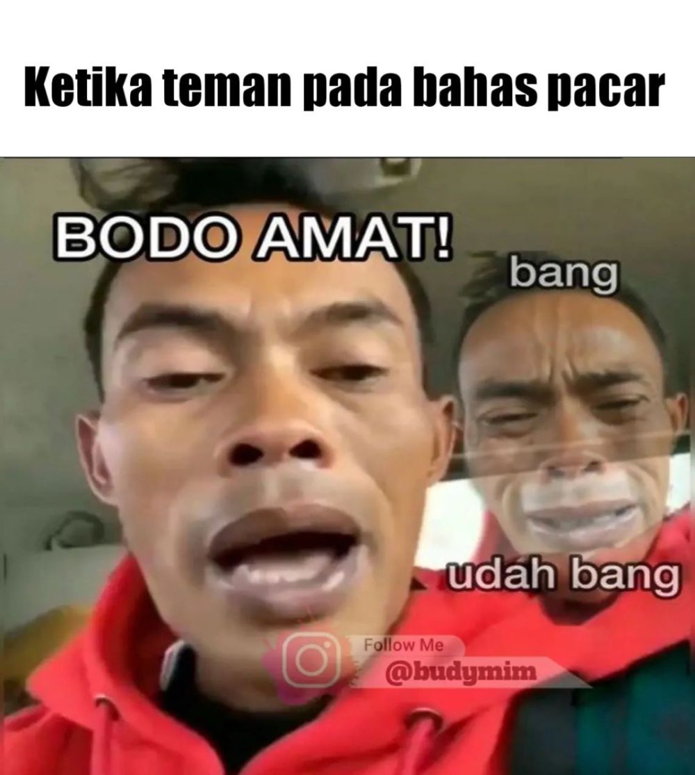 Terjebak Situasi Berat, 7 Meme Udah Bang Ini Bikin Nangis