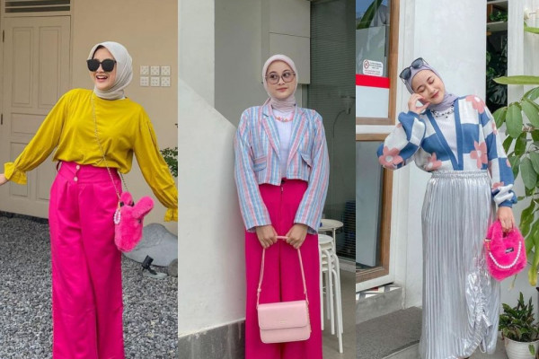 Ide Ootd Hijab Girly Buat Nonton Film Barbie Cute