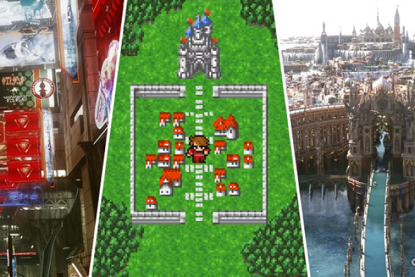 10 Kota Fiksi Paling Ikonik di Seri Game Final Fantasy, Memorable!