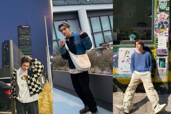8 Ide Outfit Jalan-jalan ala Hendery WayV, Simpel dan Fashionable!