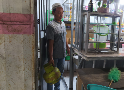 Pedagang Kecil di Banyuwangi Masih Kesulitan Dapat LPG 3 Kg