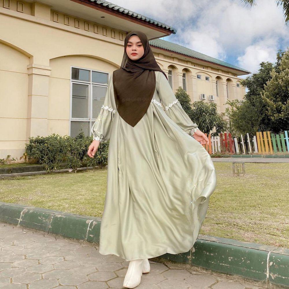 9 Ide Mix and Match Dress ala Nadia Nur Aulya, Comfy Abis!