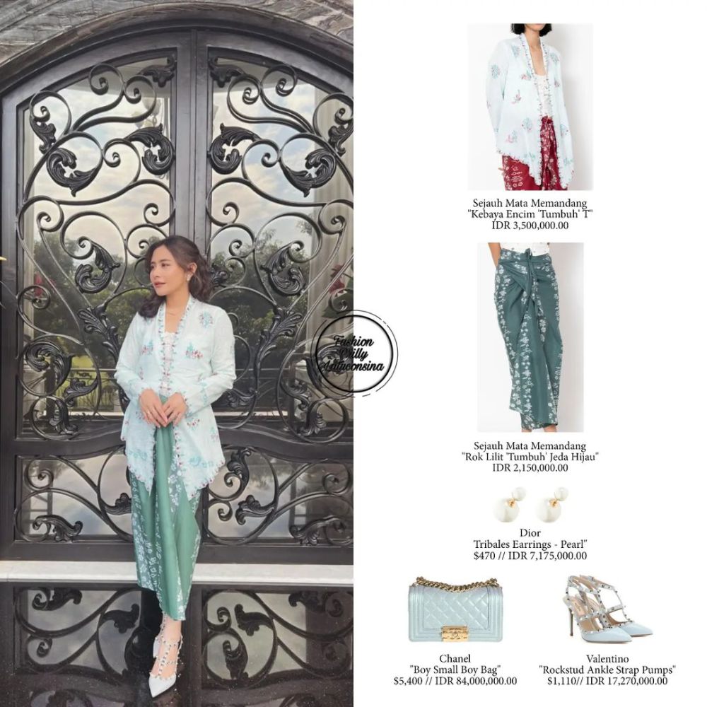 12 Outfit Prilly Latuconsina, Harganya Vibes Old Money!