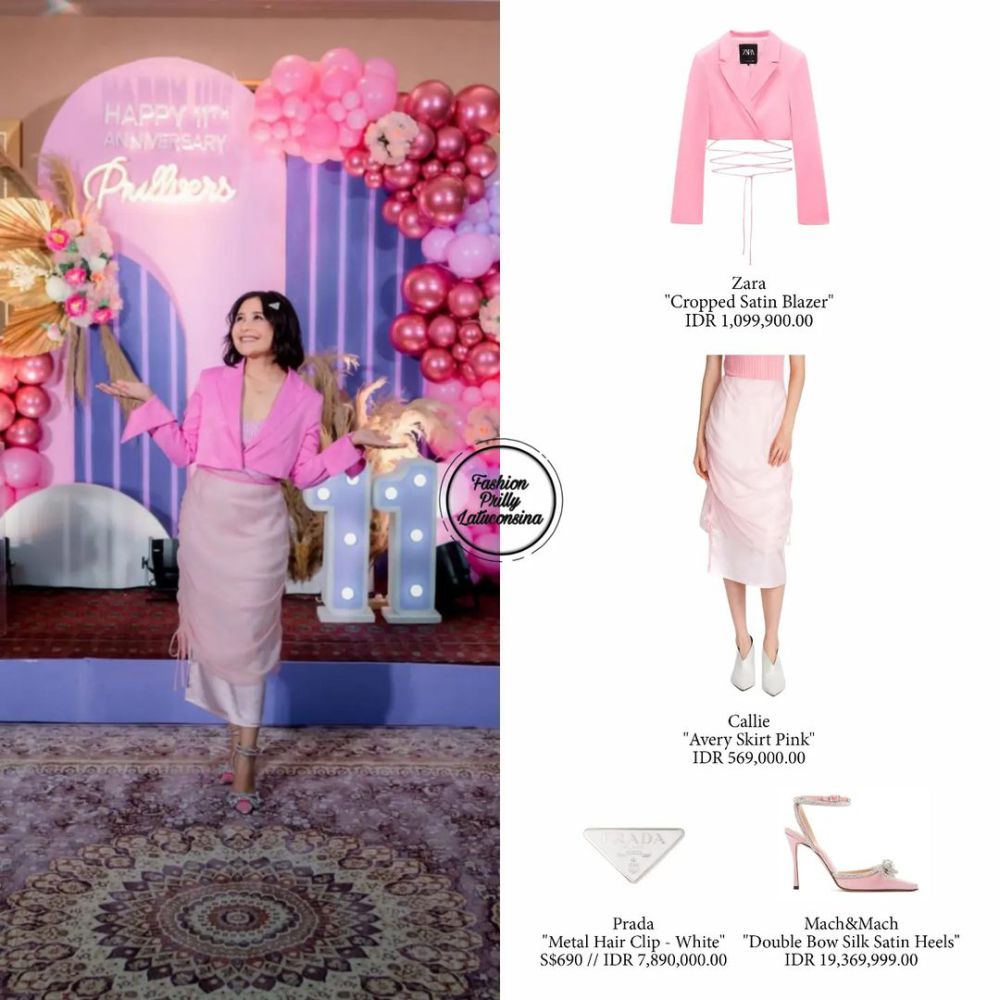 12 Outfit Prilly Latuconsina, Harganya Vibes Old Money!
