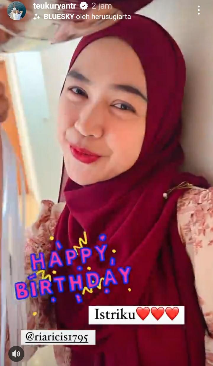 7 Potret Kejutan Ultah Ria Ricis Tepat jam 00.00