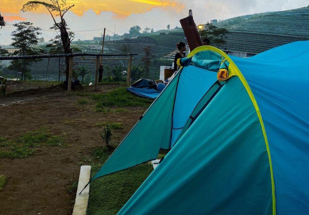 8 Potret Griyo Butuh Magelang, Glamping View Desa dan Pegunungan