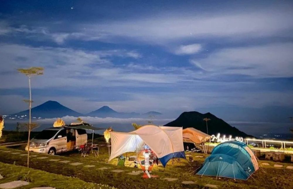 8 Pesona Glamping Merbabu 360, Camping Mewah dengan View Tujuh Gunung