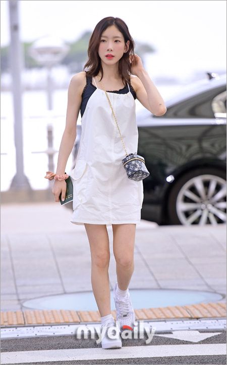 7 Airport Fashion ala Taeyeon SNSD, Style Simple nan Modis!