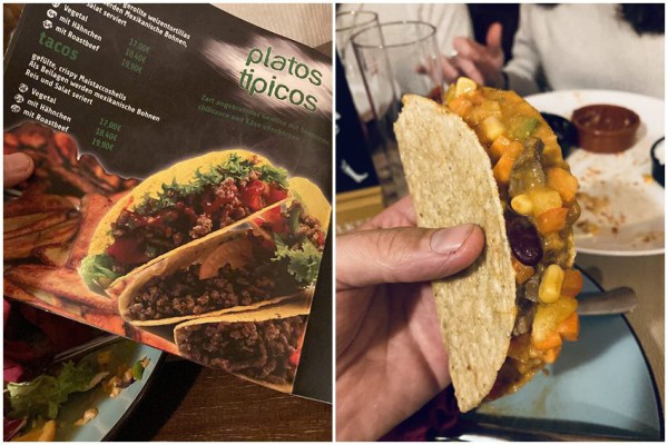 9 Momen Apes saat Memesan Taco, Bentuknya Gak Sesuai Ekspektasi