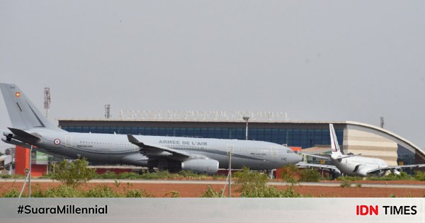 Aljazair Tolak Izin Terbang Prancis untuk Operasi di Niger