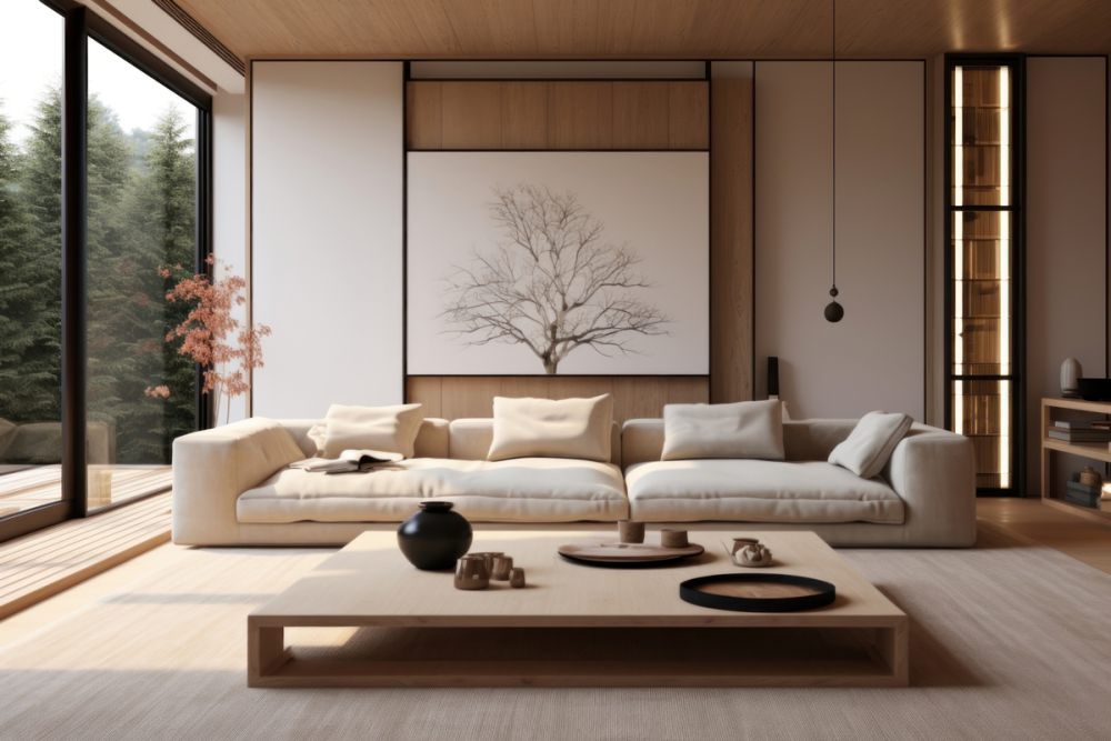 8 Ide Desain Ruang Tamu Japandi, Style Minimalis tapi Estetik