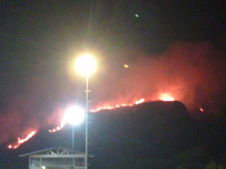Muncul Api di Atas Gunung, Hutan Ijen Banyuwangi Terbakar Lagi?