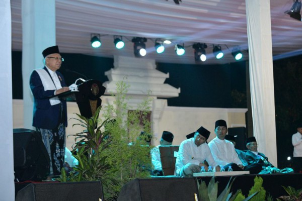 Wapres Ma’ruf Amin Hadiri Haul Sunan Bonang yang ke 514