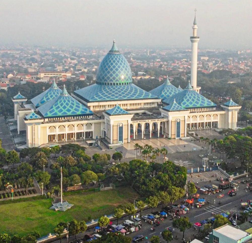 6 Ikon Tempat Ibadah Berbagai Agama di Surabaya