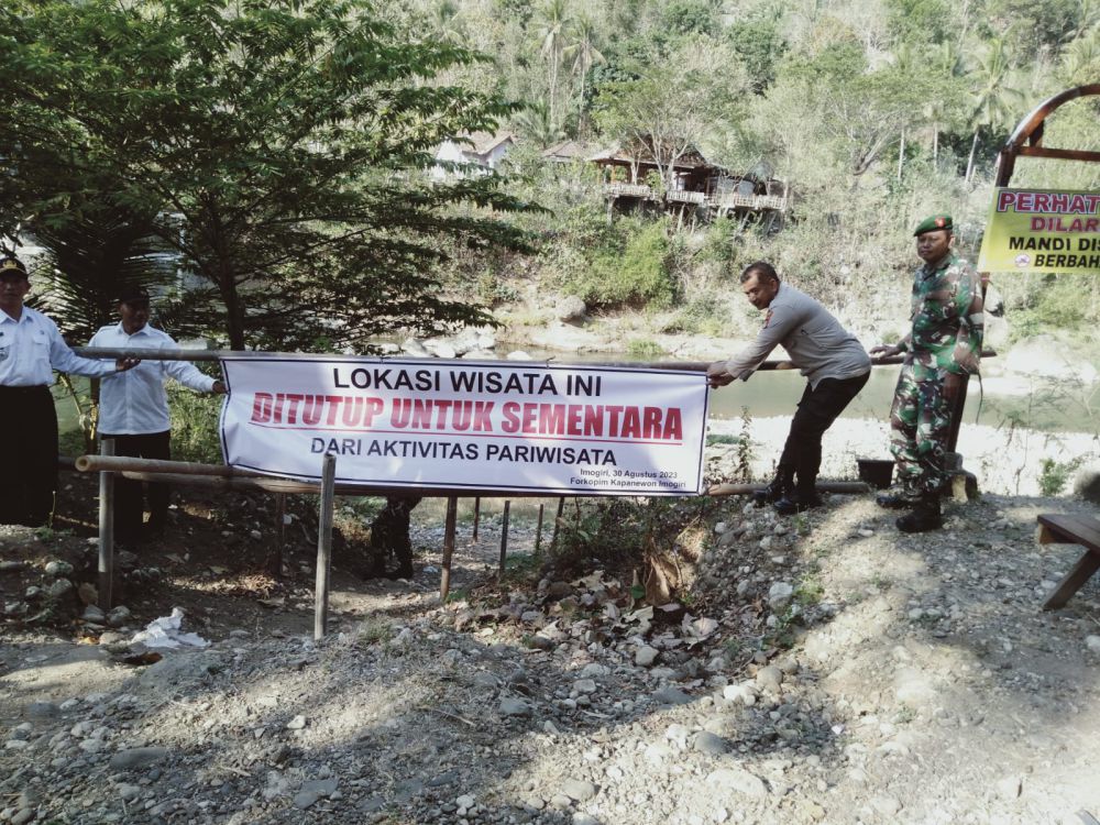 Selopamioro Park Bantul Ditutup, Warung-Warung Pilih Ikut Tutup