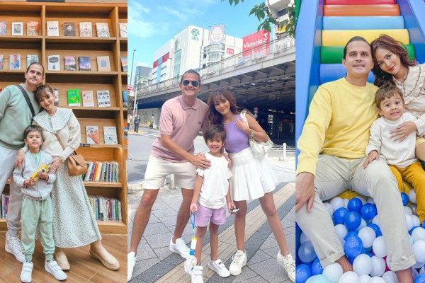 OOTD Keluarga Matching Ala Rachel Goddard