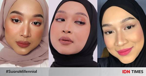 10 Gaya Makeup Flawless Untuk Kondangan Ala Tasya Sayeed