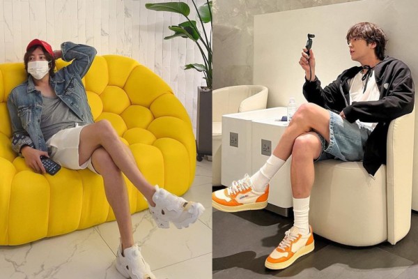 9 Ide Mix and Match Short Pants ala Jang Geun Suk, Eye Catchy!