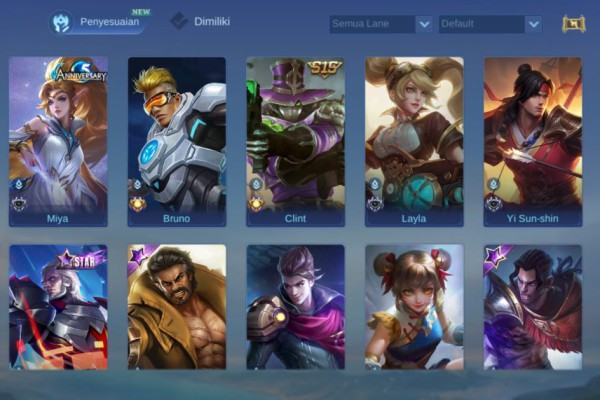 3 Hero MM dengan Range Basic Attack Terpendek, Masih OP!