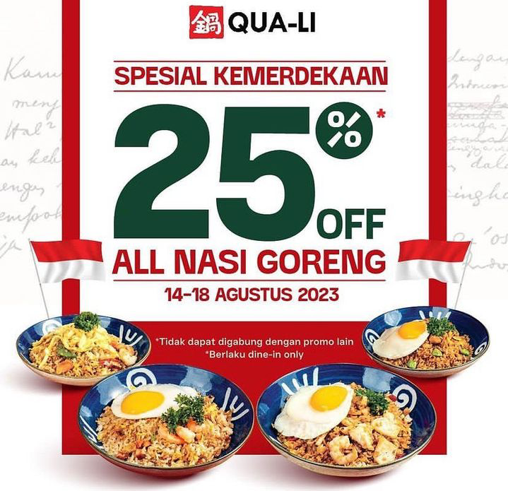 8 Promo Makan Spesial Agustusan 2023 di Jogja, Catat Tanggalnya