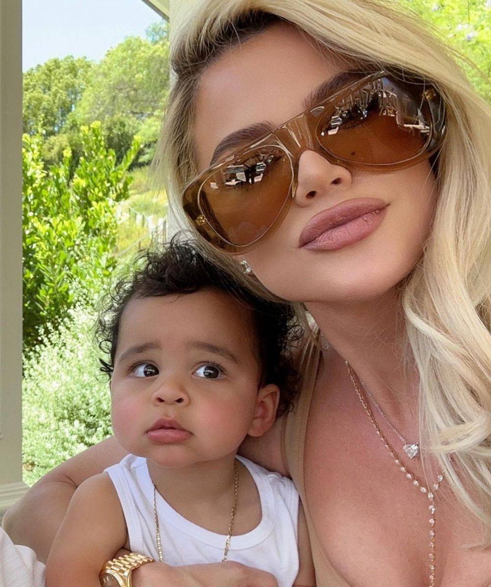 10 Potret Tatum Thompson, Putra Khloe Kardashian