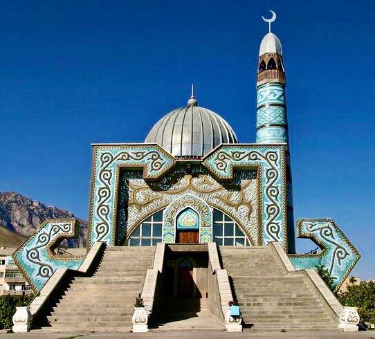 9 Masjid Megah dan Artistik di Asia Tengah