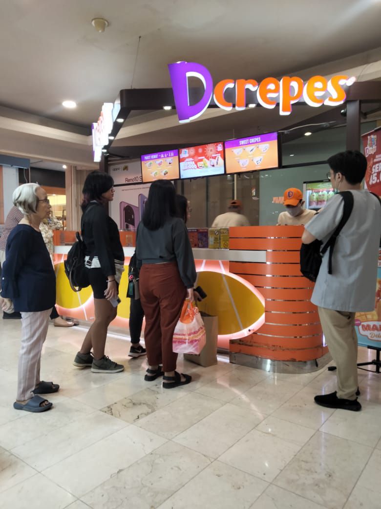 Dcrepes, Rekomendasi Jajanan Enak di Mall Panakkukang Makassar