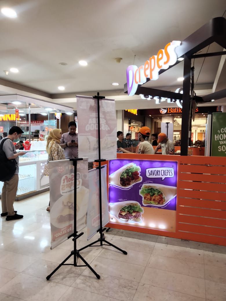 Dcrepes, Rekomendasi Jajanan Enak di Mall Panakkukang Makassar