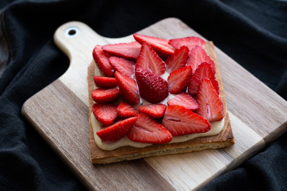 Strawberry Cake ingredients