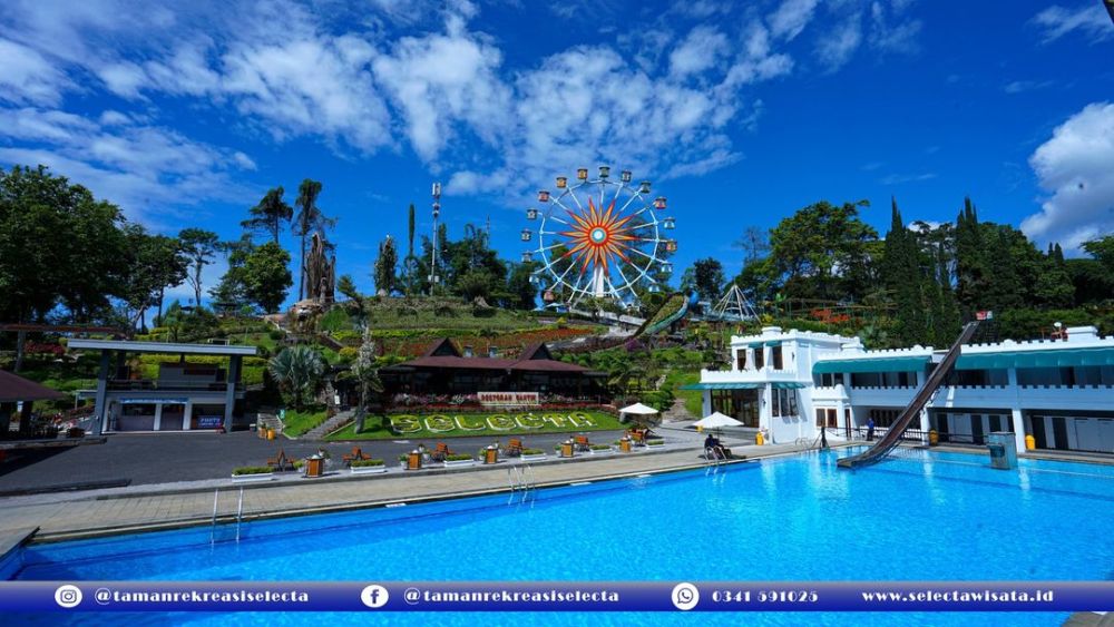 7 Waterpark di Kota Wisata Batu, Yuk Ngadem Sambil Main Air!