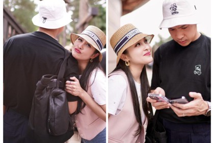 10 Potret Sandra Dewi Suami Disneyland Paris, Cute bak ABG